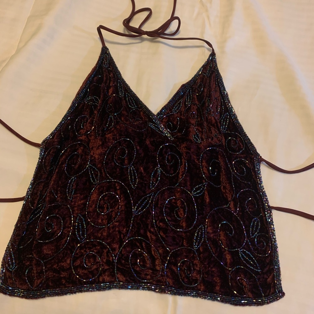 Decorative Halter top